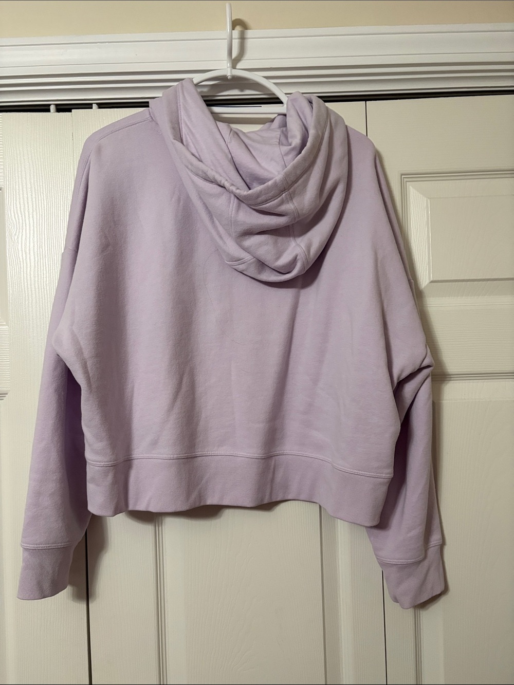 Calvin Klein Lilac Metallic Logo Hoodie - Women - Picture 2 of 2